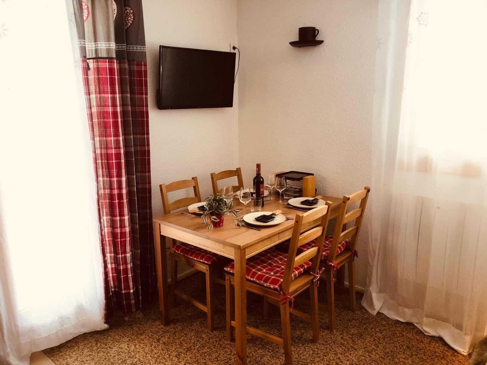 ברנה Studio Fondue Chocolat, 100M Des Pistes Wifi Fibre, Parking Prive מראה חיצוני תמונה